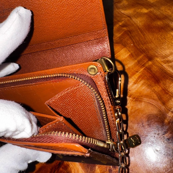 Louis Vuitton vintage compact billet wallet or Crossbody 1995 - Picture 13 of 17